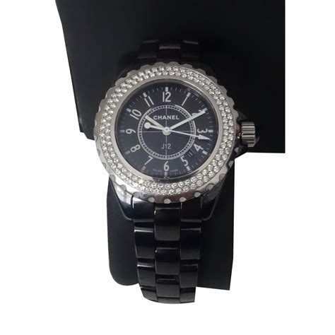 montre chanel ceramique diamant|Montres en Diamant .